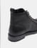 Black Mid-Top Premium Leather Boots_409106+7