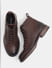 Dark Brown Mid-Top Premium Leather Boots_409107+2