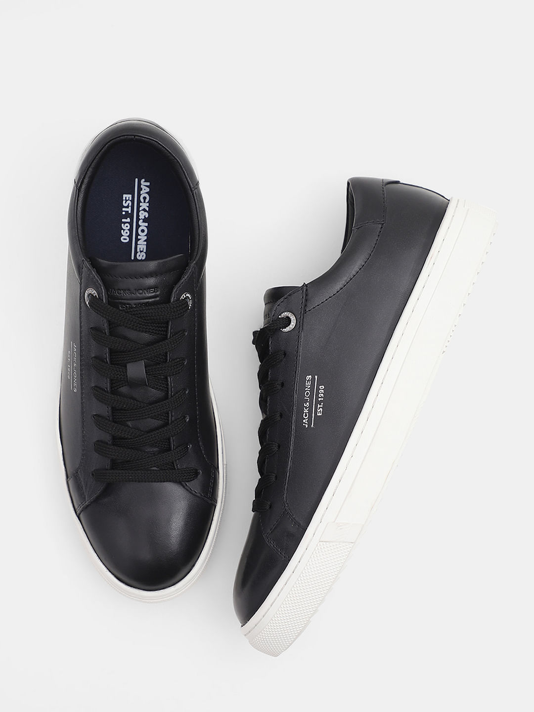 Converse Chuck 70 Hi Leather Black Monochrome Shoes Sneakers Mens 8 Womens  10 EC | eBay