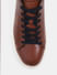 Brown Leather Lace-Up Sneakers_409109+6