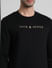 Black Logo Print Sweatshirt_409126+5