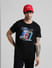URBAN RACERS by JACK&JONES Black Racer Doggo Print T-shirt_409127+1