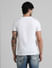 White Logo Print Floral T-shirt_409128+4