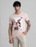 Pink Graphic Print T-shirt_409135+2