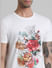 White Floral Print T-shirt_409138+5