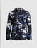 Black Floral Print Full Sleeves Shirt_409149+7