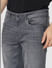 Grey Low Rise Ben Skinny Jeans_397610+6