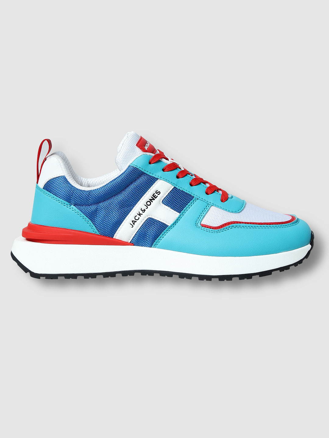 Git Off White Red Blue Colour Tiger Sneakers Sports Shoes 23010 – Luxury  D'Allure