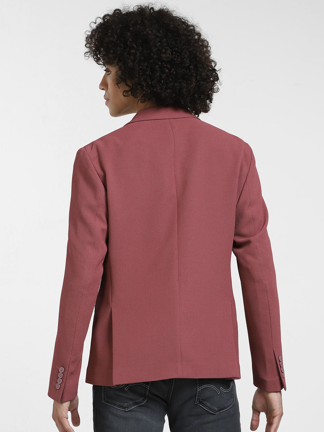 Mauve discount color blazer