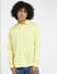 Yellow Linen Full Sleeves Shirt_406758+2