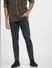Green Low Rise Liam Skinny Fit Jeans_406755+2