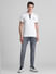 White Zip Detail Polo T-shirt_415794+6