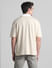 Beige Cotton Oversized Polo T-shirt_415797+4