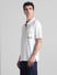 White Zip-Up Oversized Polo T-shirt_415799+3