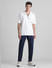 White Zip-Up Oversized Polo T-shirt_415799+6