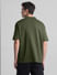 Green Zip-Up Oversized Polo T-shirt_415800+4