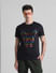 Black Graphic Print T-shirt_415803+1