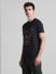 Black Graphic Print T-shirt_415803+3