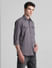 Grey Cotton Full Sleeves Shirt_415810+3