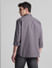 Grey Cotton Full Sleeves Shirt_415810+4