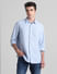 Blue Striped Full Sleeves Shirt_415815+2