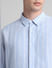 Blue Striped Full Sleeves Shirt_415815+5
