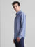 Blue Striped Full Sleeves Shirt_415818+3