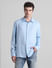 Blue Full Sleeves Shirt_415820+2