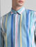 Blue Striped Full Sleeves Shirt_415827+5