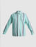 Green Striped Full Sleeves Shirt_415829+7