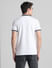 White Printed Collar Polo T-shirt_415830+4