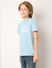 Boys Blue Logo Print T-shirt_415863+3