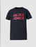 Boys Navy Blue Logo Print T-shirt_415864+7