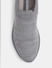 Light Grey Knitted Slip On Sneakers_415849+7