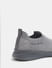Light Grey Knitted Slip On Sneakers_415849+8