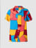Boys Multi-Colour Abstract Print Co-ord Set Shirt_415869+7