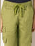 Boys Green Cotton Cargo Shorts_415881+6