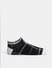 Pack of 3 Monochrome Ankle Length Socks - Black & White_409791+3