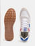 White Colourblocked Mesh Sneakers_408311+4