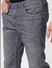 Grey Mid Rise Clark Regular Fit Jeans_56990+5