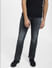 Grey Low Rise Clark Regular Fit Jeans_406135+2