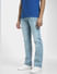 Light Blue High Rise Ray Bootcut Jeans_406131+3