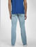 Light Blue High Rise Ray Bootcut Jeans_406131+4