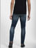Blue Low Rise Ben Skinny Fit Jeans_406128+4