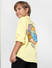 BOYS Yellow Printed Full Sleeves Shirt_406803+1