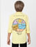 BOYS Yellow Printed Full Sleeves Shirt_406803+5