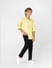 BOYS Yellow Printed Full Sleeves Shirt_406803+7