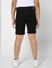 BOYS Black Low Rise Denim Shorts_406818+4