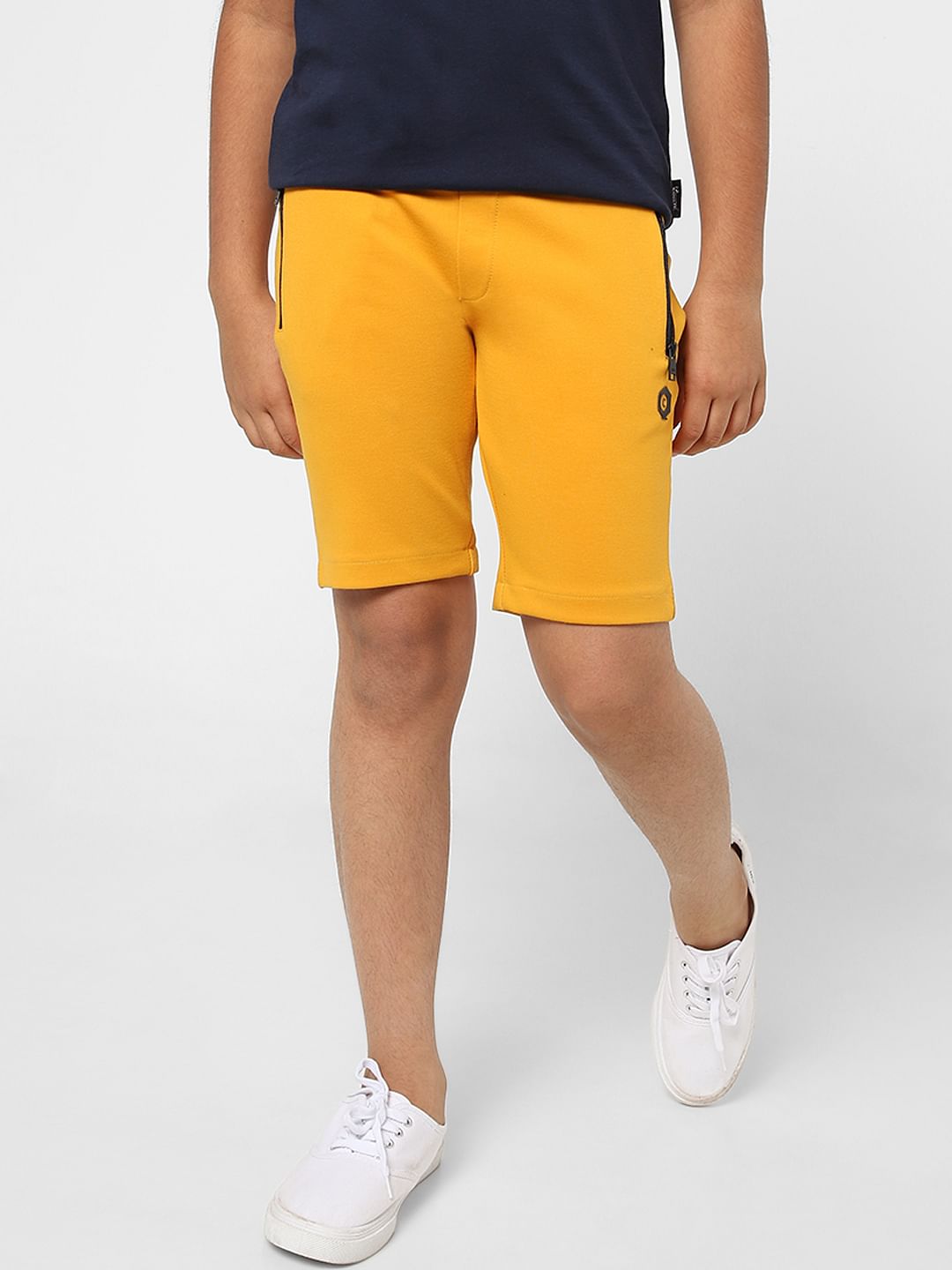 Yellow discount nike sweatshorts