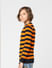 Boys Orange Striped Pullover_406827+3